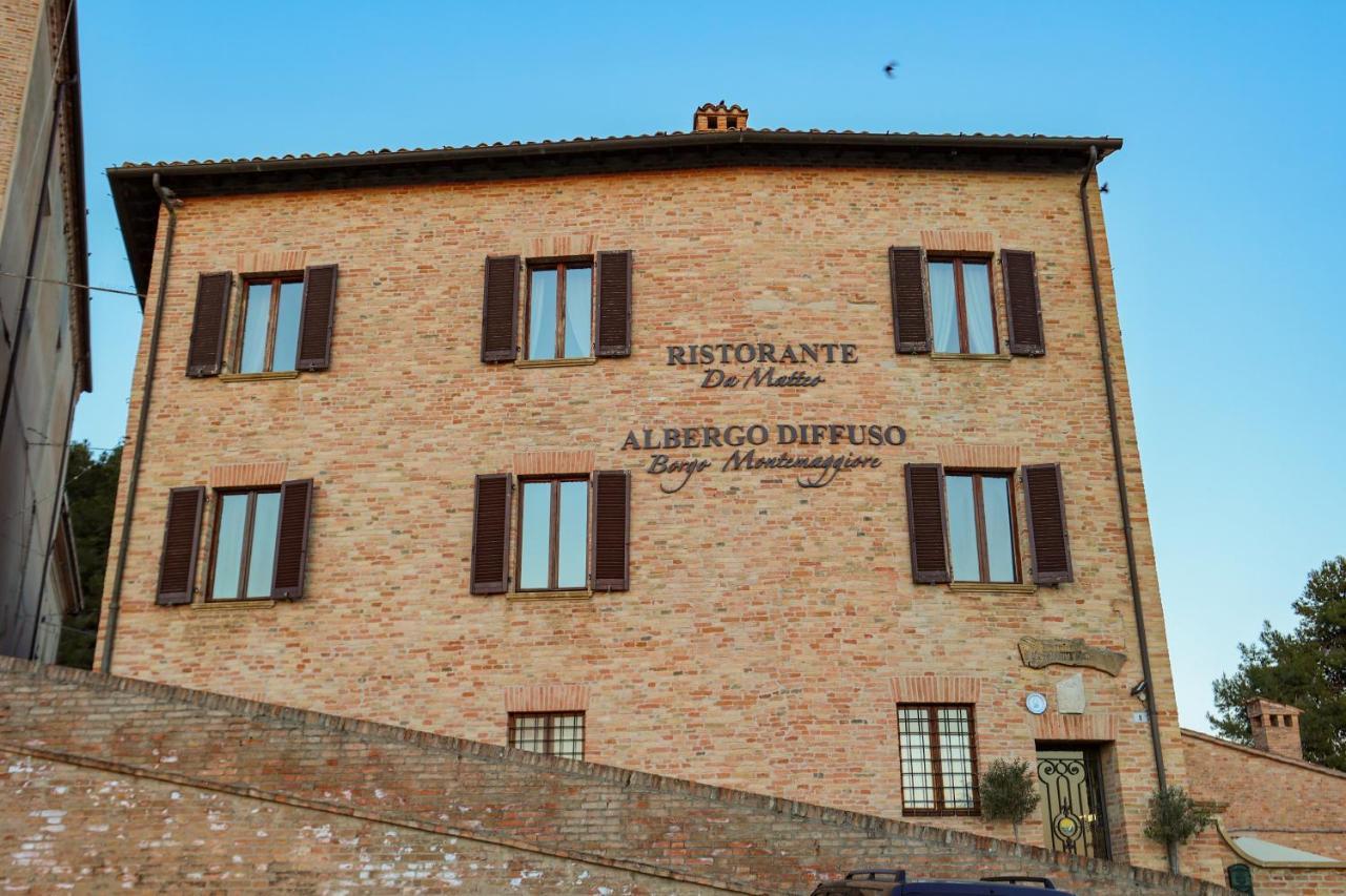 Albergo Diffuso Borgo Montemaggiore Montemaggiore al Metauro Luaran gambar